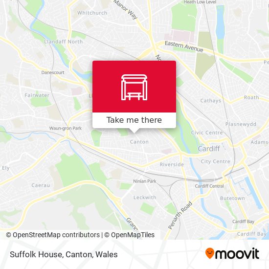 Suffolk House, Canton map