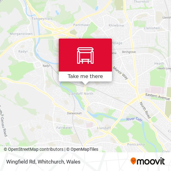 Wingfield Rd, Whitchurch map