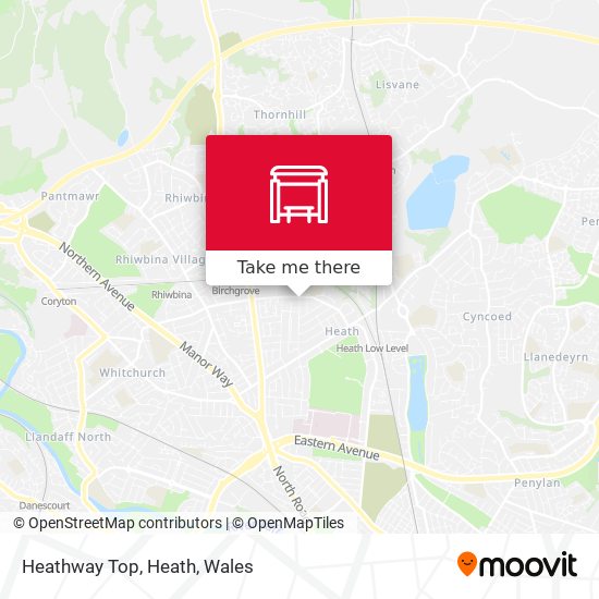 Heathway Top, Heath map