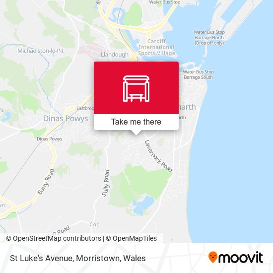St Luke's Avenue, Morristown map