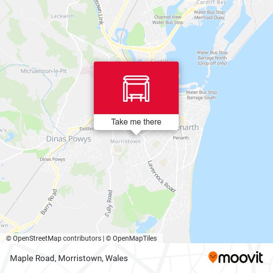Maple Road, Morristown map