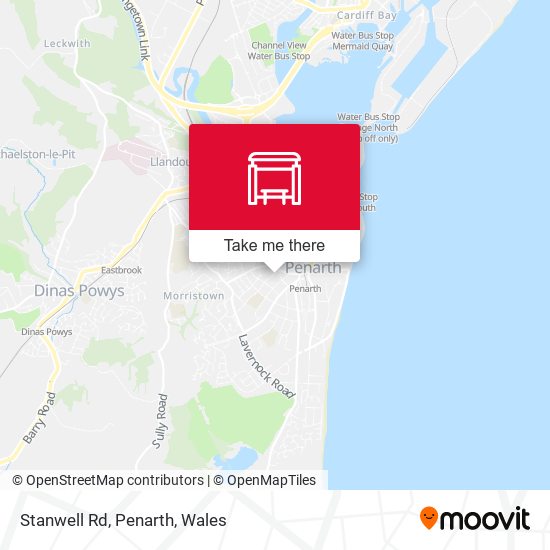 Stanwell Rd, Penarth map