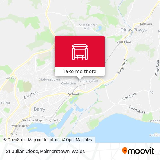 St Julian Close, Palmerstown map