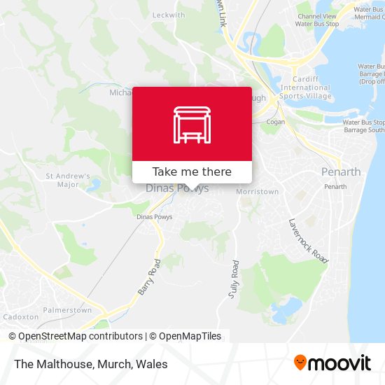 The Malthouse, Murch map