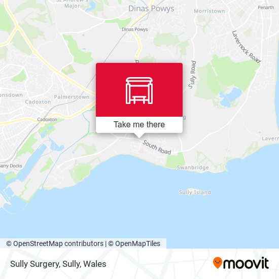 Sully Surgery, Sully map