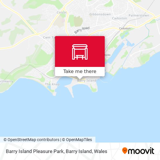 Barry Island Pleasure Park, Barry Island map