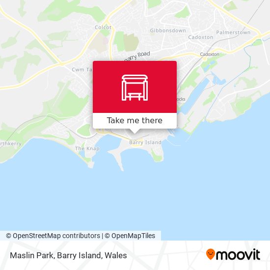 Maslin Park, Barry Island map