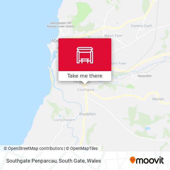 Southgate Penparcau, South Gate map