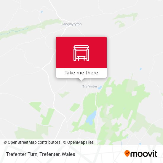 Trefenter Turn, Trefenter map