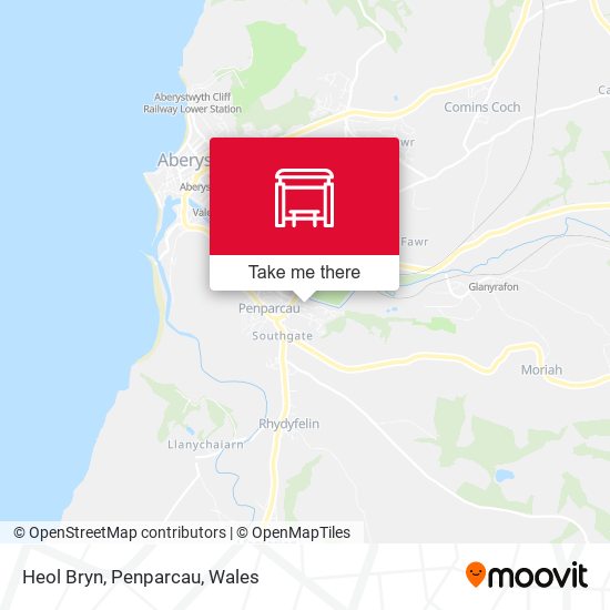 Heol Bryn, Penparcau map