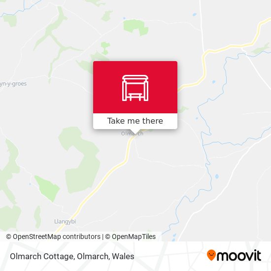 Olmarch Cottage, Olmarch map