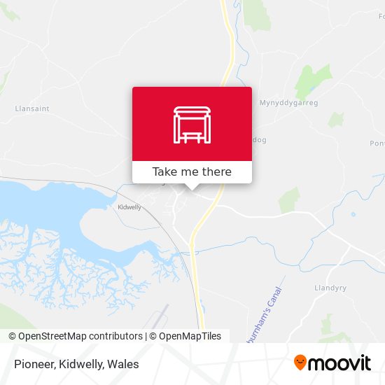 Pioneer, Kidwelly map