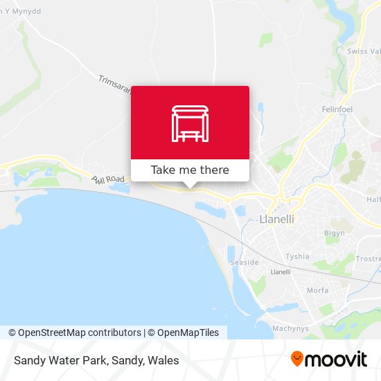 Sandy Water Park, Sandy map