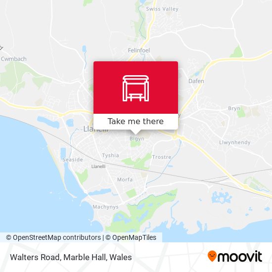 Walters Road, Marble Hall map