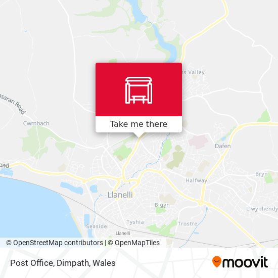 Post Office, Dimpath map