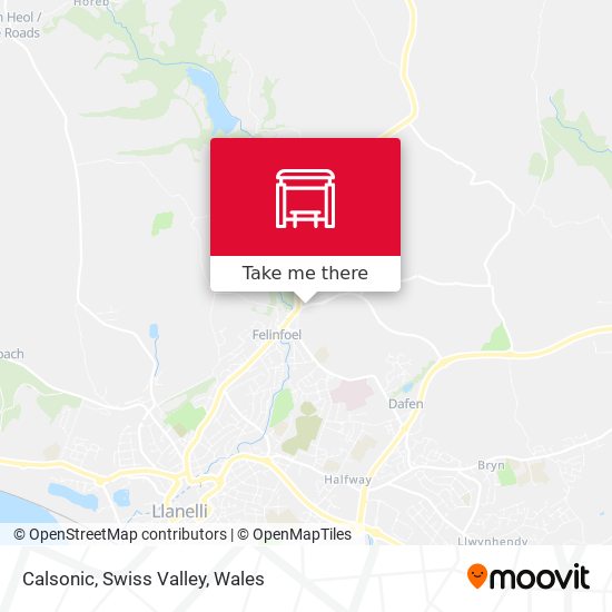 Calsonic, Swiss Valley map