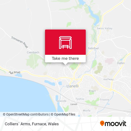 Colliers` Arms, Furnace map