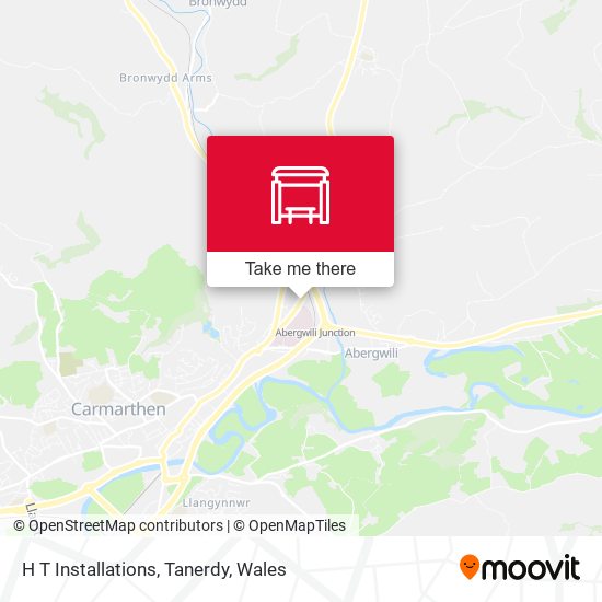 H T Installations, Tanerdy map