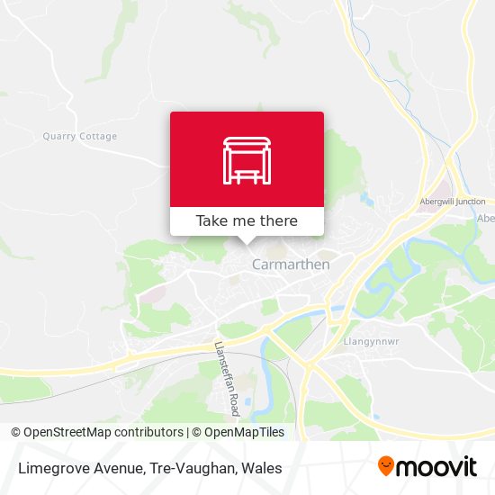 Limegrove Avenue, Tre-Vaughan map