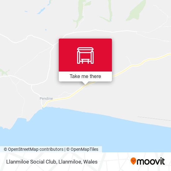 Llanmiloe Social Club, Llanmiloe map
