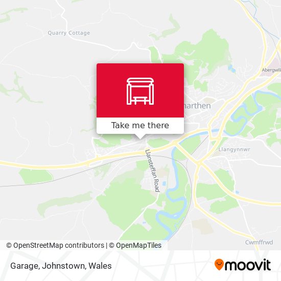 Garage, Johnstown map