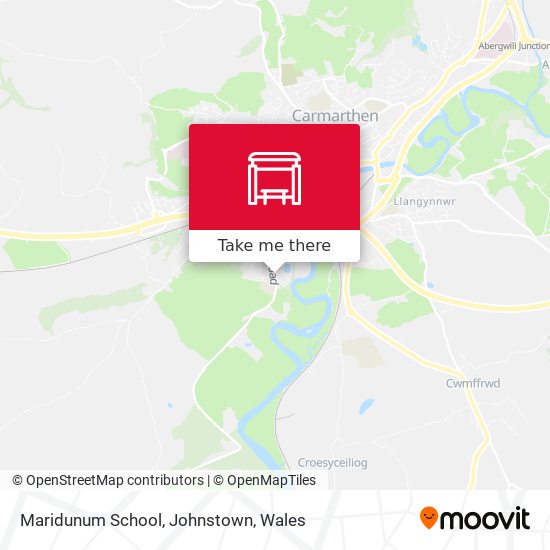 Maridunum School, Johnstown map