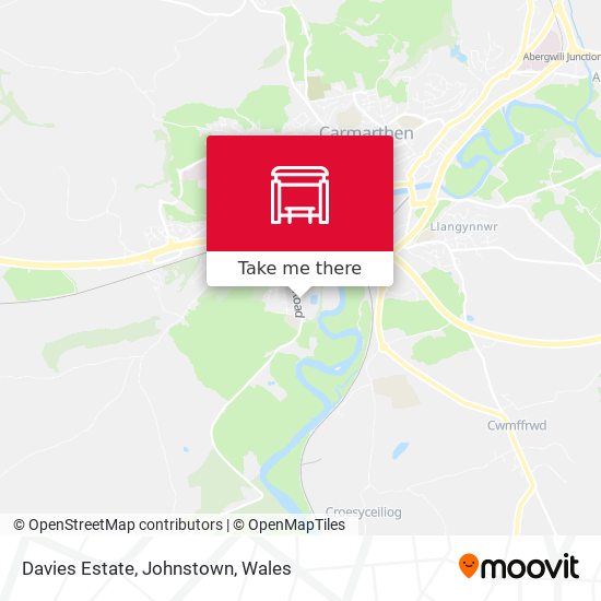 Davies Estate, Johnstown map