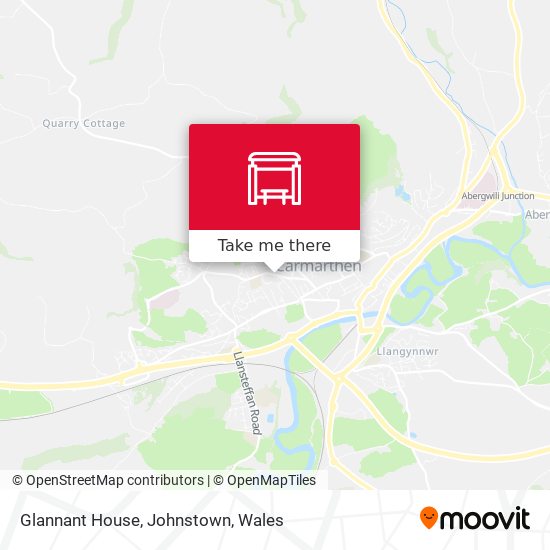 Glannant House, Johnstown map