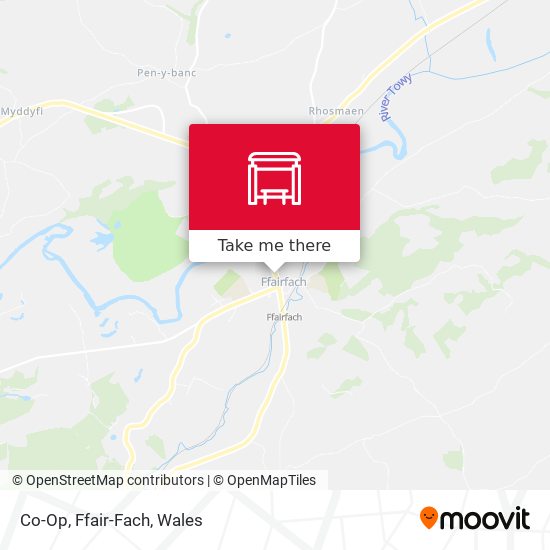 Co-Op, Ffair-Fach map