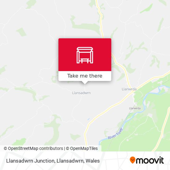 Llansadwrn Junction, Llansadwrn map