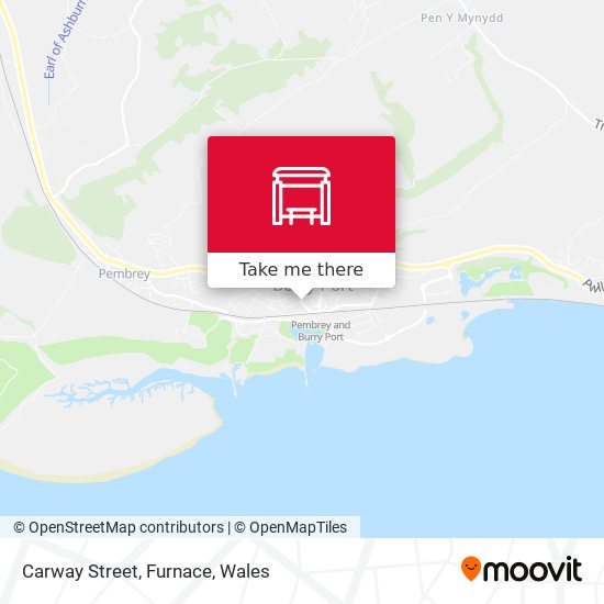 Carway Street, Furnace map