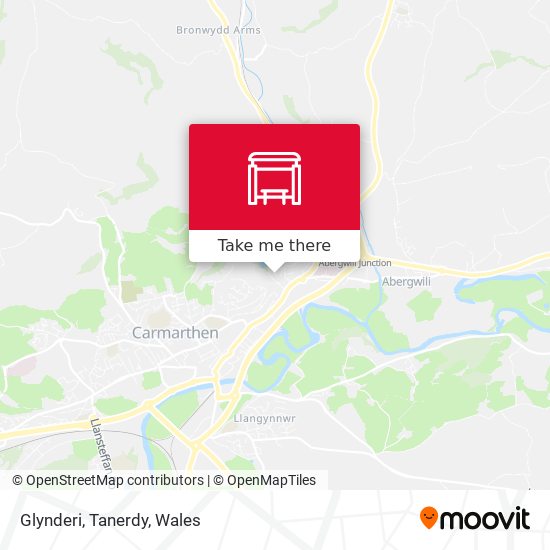 Glynderi, Tanerdy map