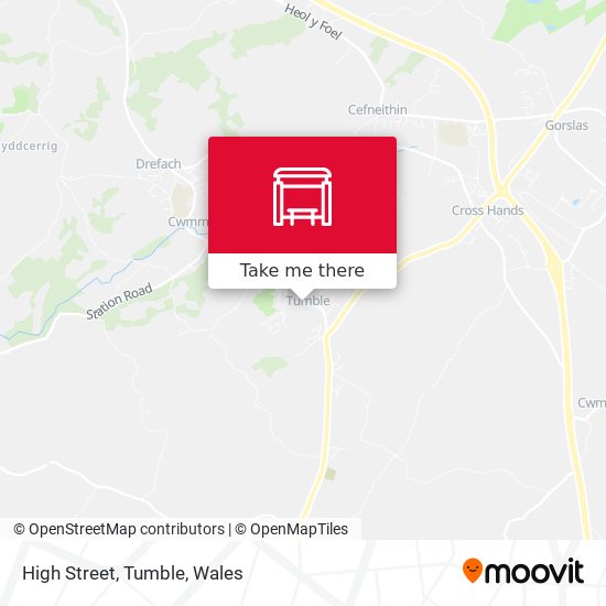 High Street, Tumble map