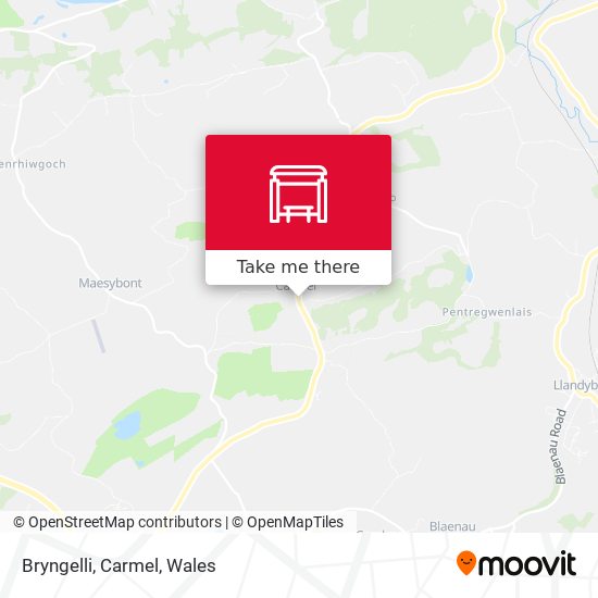 Bryngelli, Carmel map