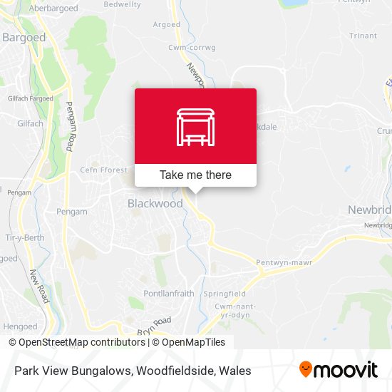 Park View Bungalows, Woodfieldside map