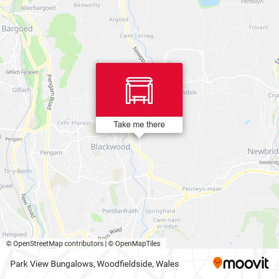 Park View Bungalows, Woodfieldside map