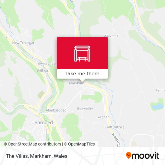 The Villas, Markham map