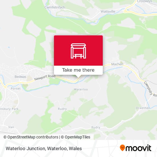 Waterloo Junction, Waterloo map