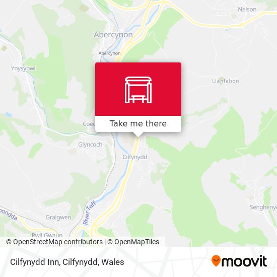 Cilfynydd Inn, Cilfynydd map