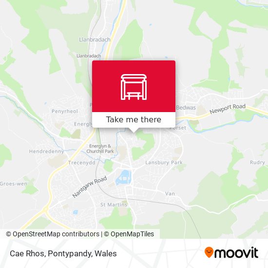 Cae Rhos, Pontypandy map