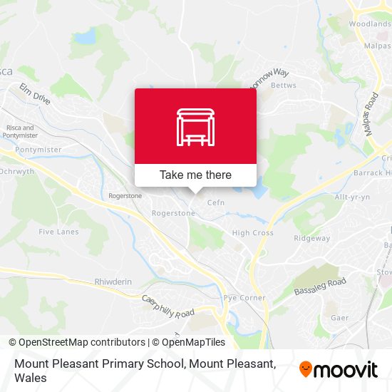 Mount Pleasant Primary School, Mount Pleasant map