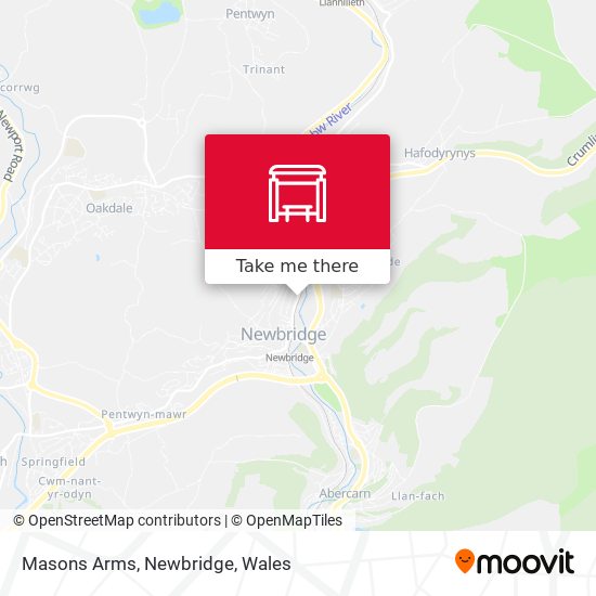 Masons Arms, Newbridge map