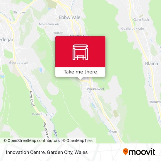 Innovation Centre, Garden City map
