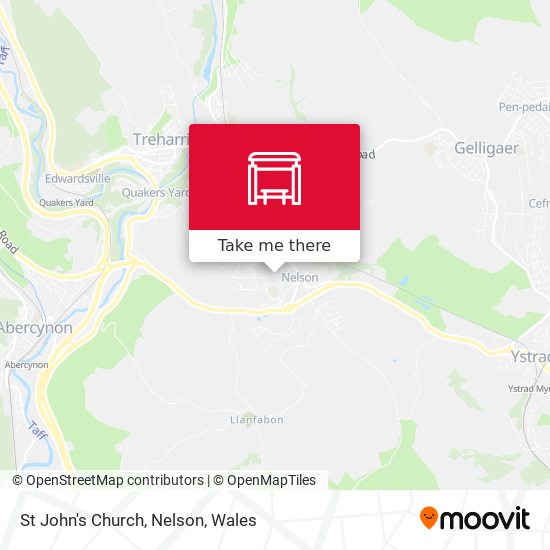 St John's Church, Nelson map