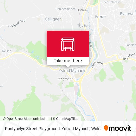 Pantycelyn Street Playground, Ystrad Mynach map