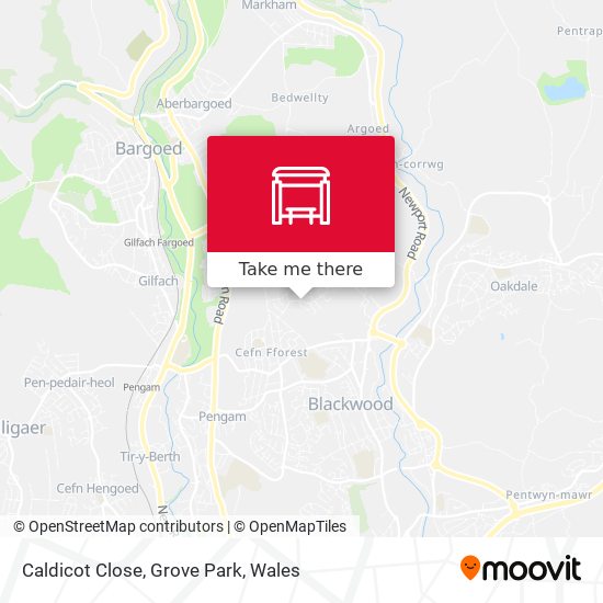 Caldicot Close, Grove Park map