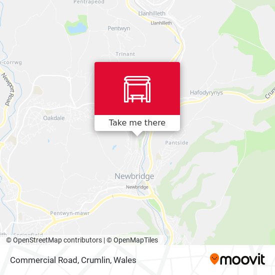 Commercial Road, Crumlin map
