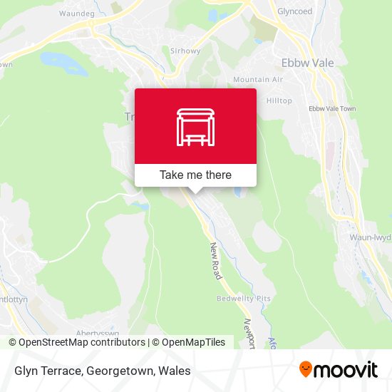 Glyn Terrace, Georgetown map