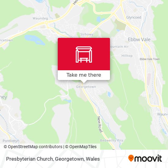 Presbyterian Church, Georgetown map