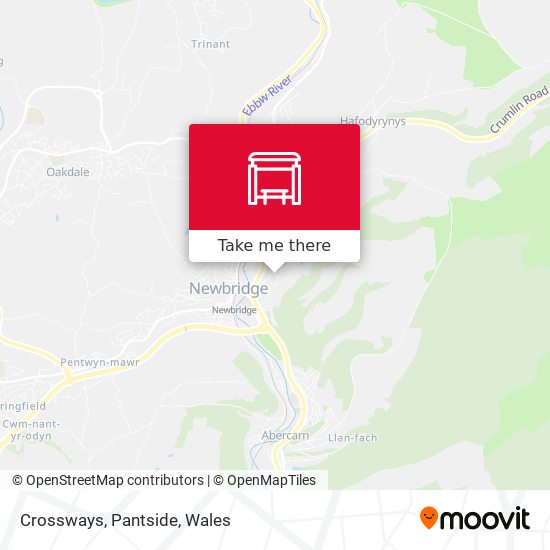 Crossways, Pantside map